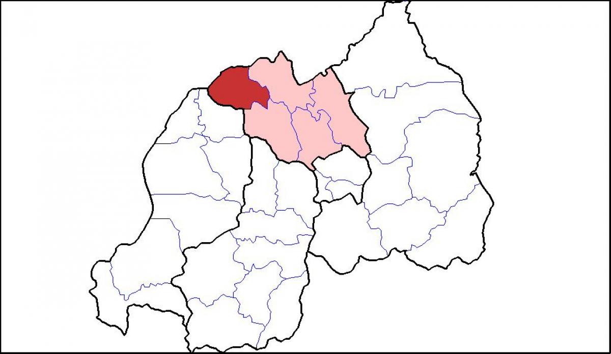 bản đồ của musanze Rwanda